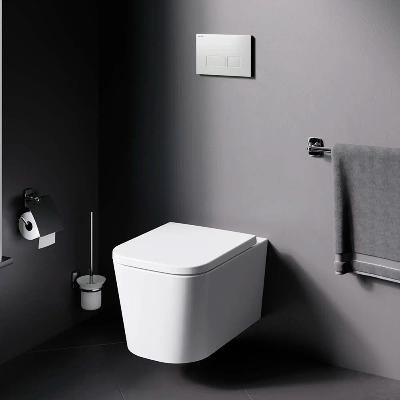 Унитаз подвесной AM.PM Moxie C9M1700SC безободковый с сиденьем микролифт, белый