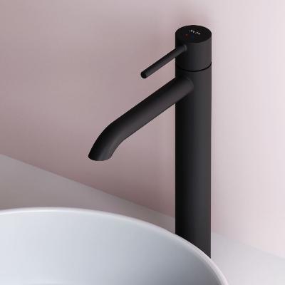 Смеситель для раковины (умывальника) AM.PM Libre F6092022 высокий черный