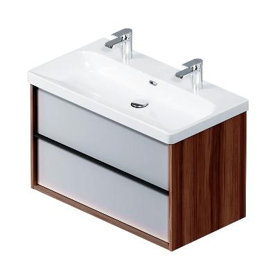 Тумба под раковину 90 AM.PM Stern Stern M7LFHX0902GM под дерево