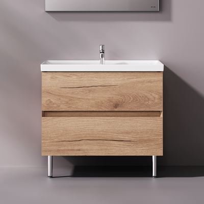 Тумба под раковину 80 AM.PM Above M9XFSX0802OF напольная, под дерево