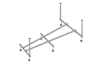 Каркас для ванны 160 AM.PM Spirit W72A-160-100W-R2