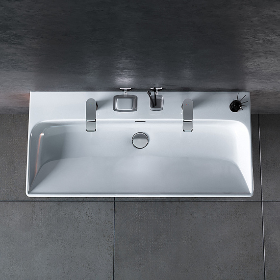 Тумба под раковину 105 AM.PM Stern M7LFHX1052GM под дерево-5