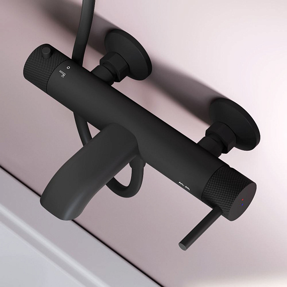 Смеситель для ванны и душа AM.PM Libre F6010022 черный-4