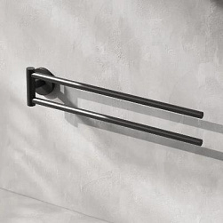Вешалка для полотенец AM.PM X-Joy A85A32622 поворотная двойная черная