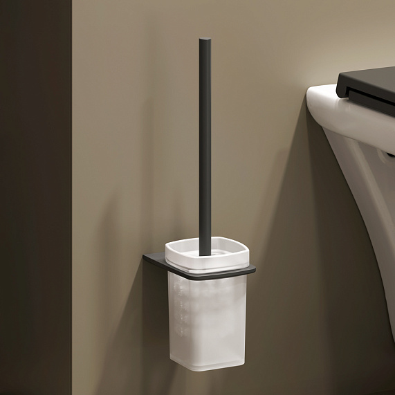 CK90H0303B Gem набор подвесной унитаз с гиг.душем, черный-3