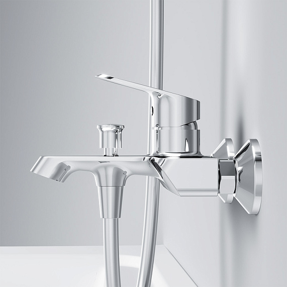 Смеситель для ванны и душа AM.PM Flash F9H10000 хром-3