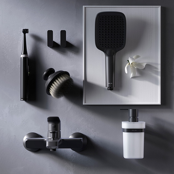 Смеситель для ванны и душа AM.PM Flash F9H10022 черный-2