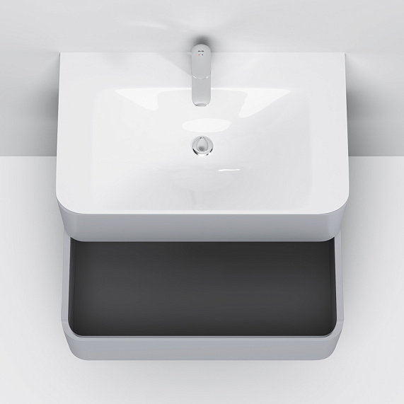 Тумба под раковину 80 AM.PM Sensation M30FHX0802FG серый шелк-3