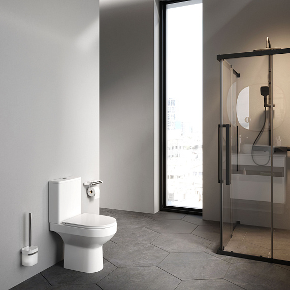 Унитаз напольный AM.PM Spirit 2.0 C708600WH безободковый-1