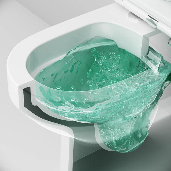 Унитаз напольный AM.PM Spirit 2.0 C708600WH безободковый-7