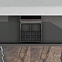 Тумба с раковиной 75 AM.PM Gem M90FSX07522GM32 напольная на ножках графит матовый
