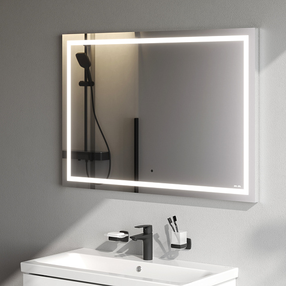 Зеркало с подсветкой в ванную прямоугольное 100 AM.PM Gem M91AMOX1001WG сенсорное-2