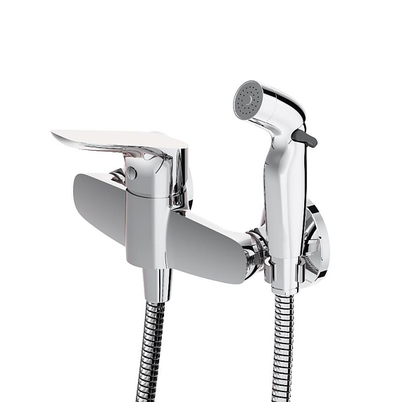 Гигиенический душ со смесителем Damixa Jupiter 778000000 хром встраиваемый, шланг 1200, держатель-2
