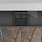 Тумба с раковиной и смесителем 60 AM.PM Gem M90FHX06022GM подвесная графит матовый