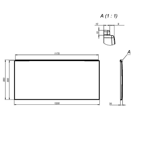 Ванна акриловая 120x70 AM.PM X-Joy W94A-120-070W-A белая глянцевая-8