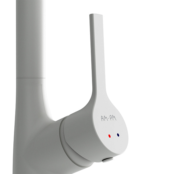 Смеситель для кухни AM.PM Spike F9S07033 высокий, белый-6