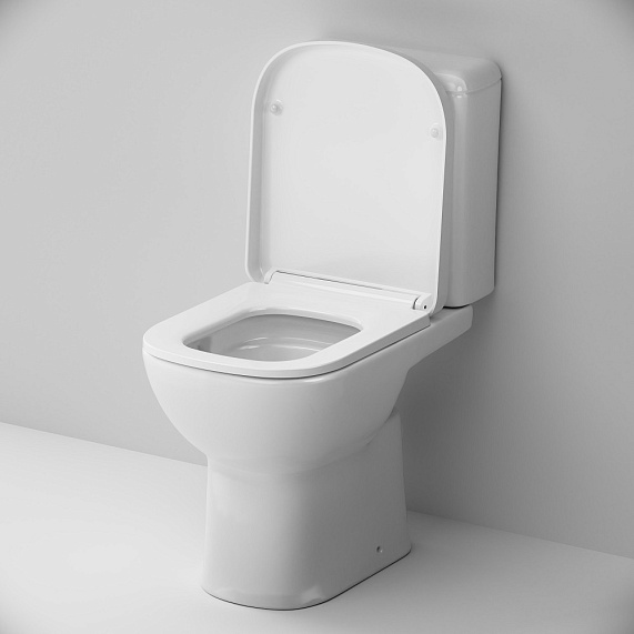 Унитаз напольный AM.PM Sunny 2.0 C85C8601SC безободковый с сиденьем микролифт, белый-4