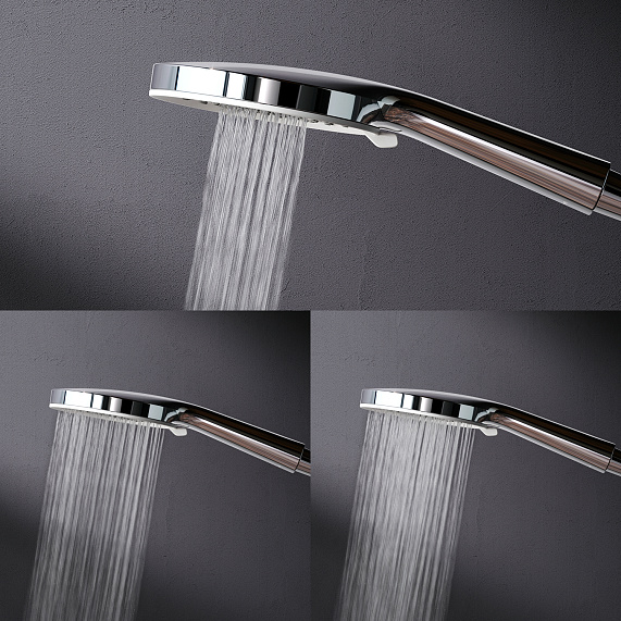 Душевая система AM.PM X-Joy F0785A500 стойка с тропическим душем, термостатом, смесителем, изливом, хром-6