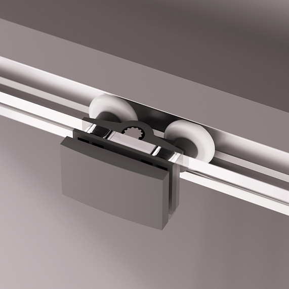 Душевое ограждение без поддона 90x90 AM.PM Above W9XG-403-9090-MT профиль серебристый-10