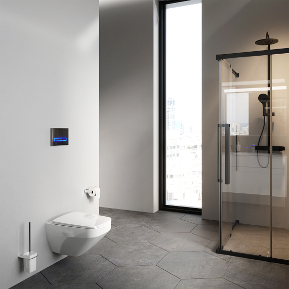 Унитаз подвесной AM.PM Inspire 2.0 C50A1700SC безободковый с сиденьем микролифт, белый-2