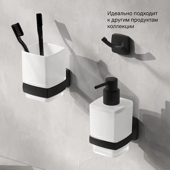 Крючок для полотенец двойной AM.PM Gem A9035622 черный-6