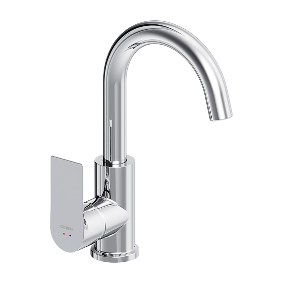 Смеситель для раковины (умывальника) Damixa Apollo 470220000 хром-2