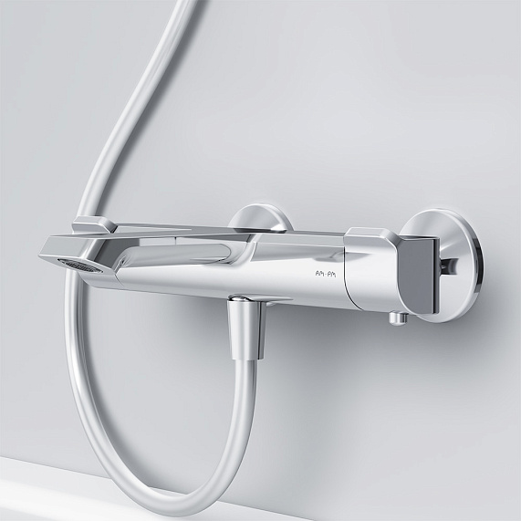 Смеситель для ванны и душа AM.PM Flash F9H50000 термостат, хром-5