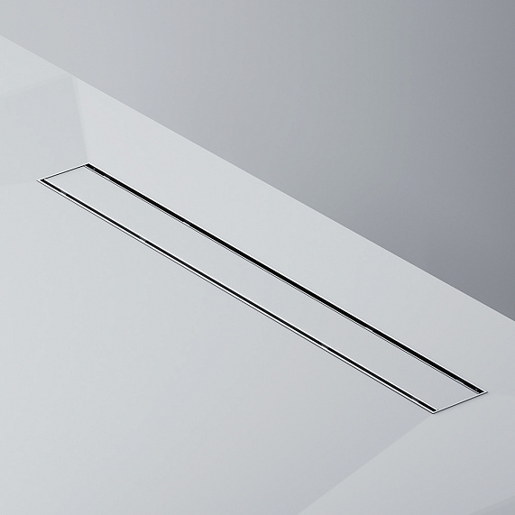 Душевой трап (лоток) 70 AM.PM PrimeFlow W02SC-U11-070-04SB комбинированный затвор со стальной матовой решеткой под плитку-16