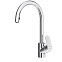 Смеситель для кухни AM.PM Like F8012000 высокий с выдвижным изливом, хром