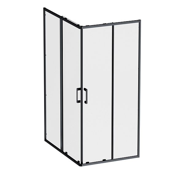 Душевое ограждение без поддона 120x90 AM.PM Above W9XG-403-12090-BT профиль черный-14