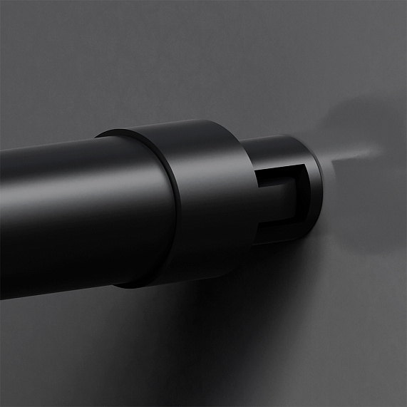 Душевая перегородка 120x195 AM.PM X-Joy W94UWI-120-F1-BTE прозрачное стекло, профиль черный-2