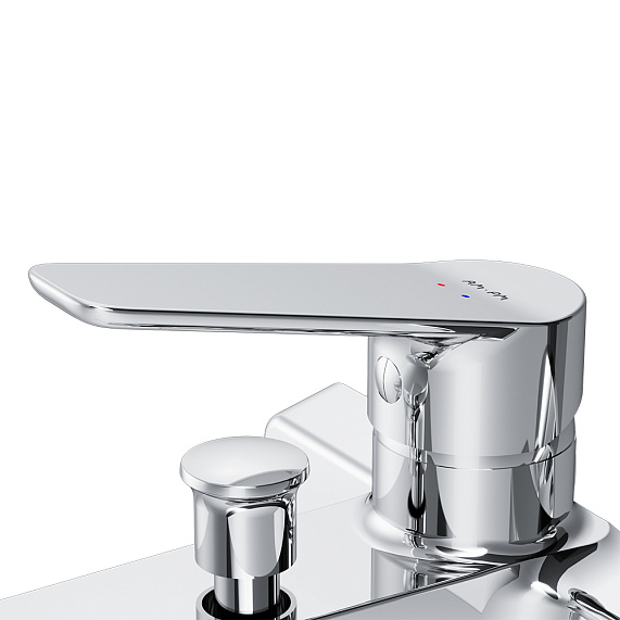 Смеситель для ванны и душа AM.PM Crave F9C10000 хром-6