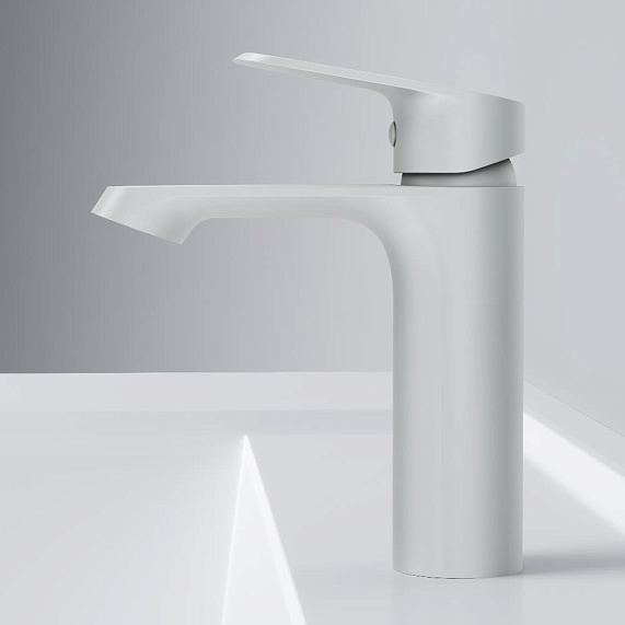 Смеситель для раковины (умывальника) AM.PM Func F8F02133 белый-3