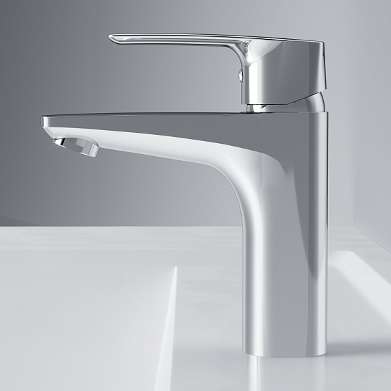 Тумба с раковиной и смесителем 75 AM.PM Gem M90FHX07522GM подвесная графит матовый-3