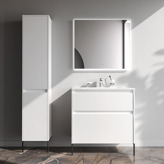 Тумба под раковину 80 AM.PM Flash M9HFUX0802WM белая матовая-3
