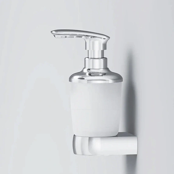 Дозатор для мыла настенный стеклянный AM.PM Sensation A3036900 хром-2