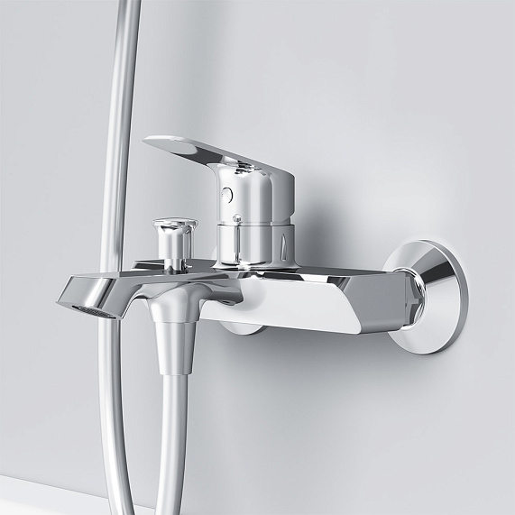 Смеситель для ванны и душа AM.PM Flash F9H10000 хром-4