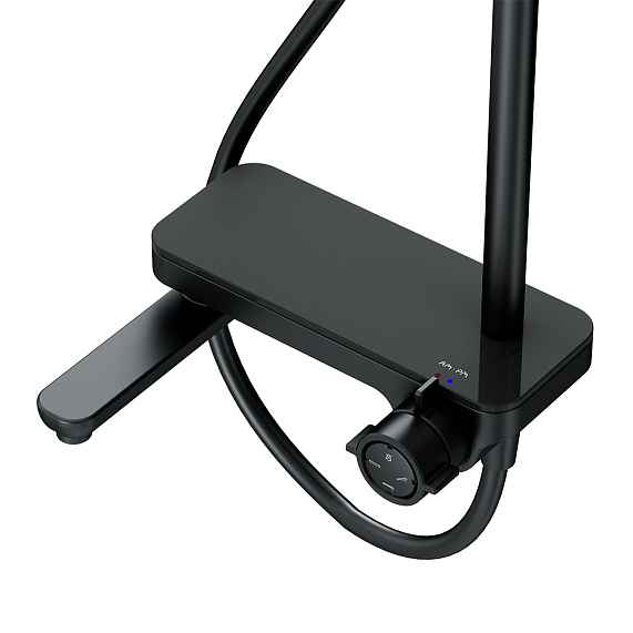 Душевая система AM.PM Moxie F079M722 стойка с тропическим душем, смесителем, черная-11