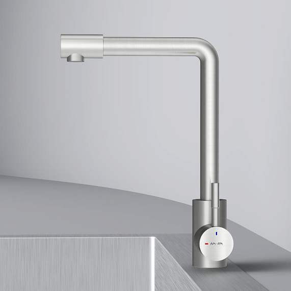 Смеситель для кухни AM.PM X-Joy S F85B05011 высокий, сатин-5