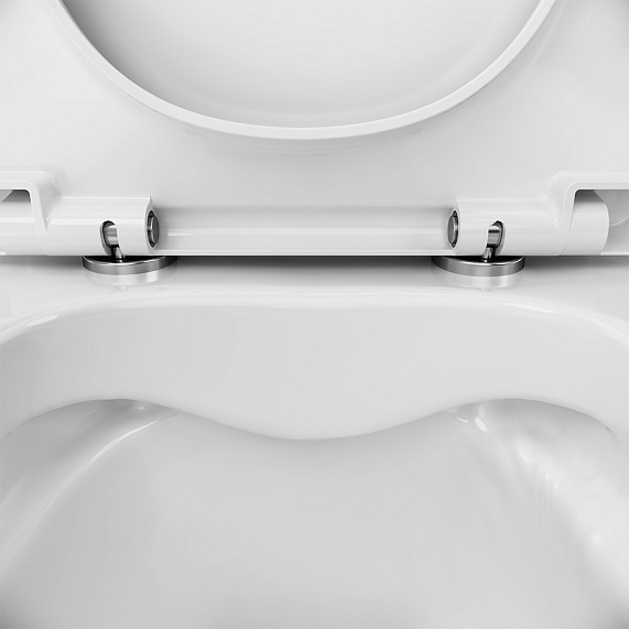 Унитаз-компакт AM.PM Force C9F8600LMSC безободковый с сиденьем микролифт, белый-7