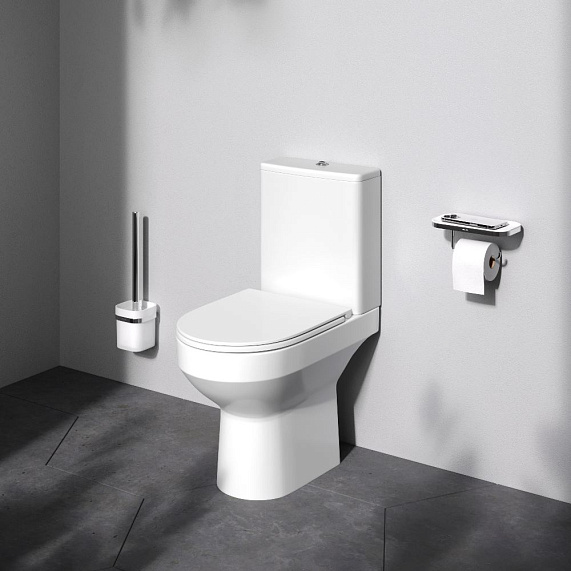 Унитаз напольный AM.PM Spirit 2.0 C708600WH безободковый