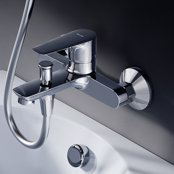 Смеситель для ванны и душа AM.PM Drive F9U1000 хром