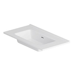 Раковина мебельная 80 AM.PM Sense M7BWCC0802WG белая встраиваемая