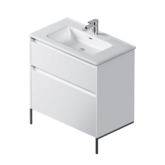 Тумба под раковину 80 AM.PM Flash M9HFUX0802WM белая матовая-1