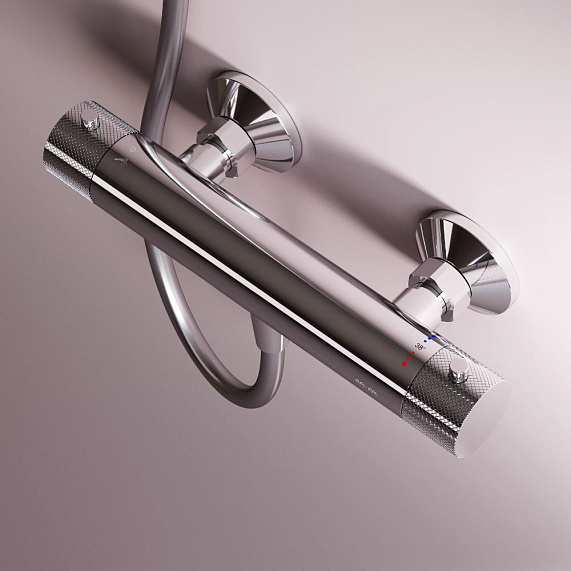 Смеситель для душа AM.PM Libre F6040000 термостат, хром-3