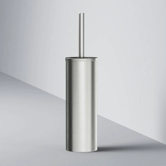 Ершик для унитаза AM.PM Sense L A7433500 с металлической напольной подставкой, сатин-2