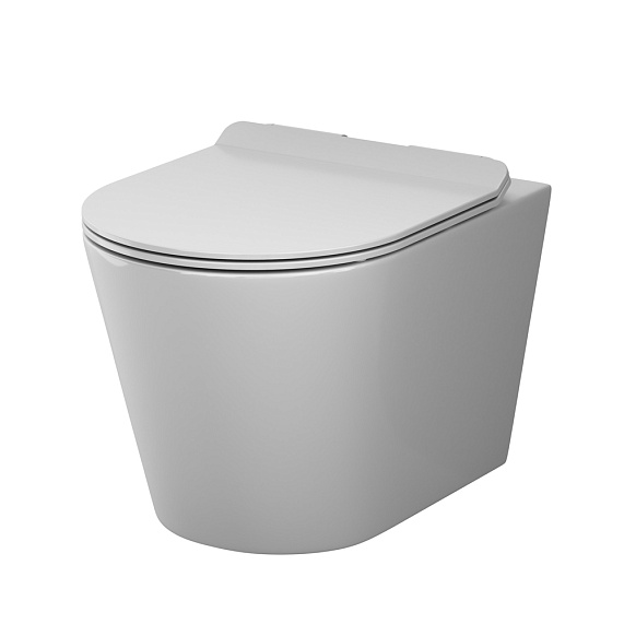 Унитаз подвесной AM.PM Sunny C85C1701SC безободковый с сиденьем микролифт-2