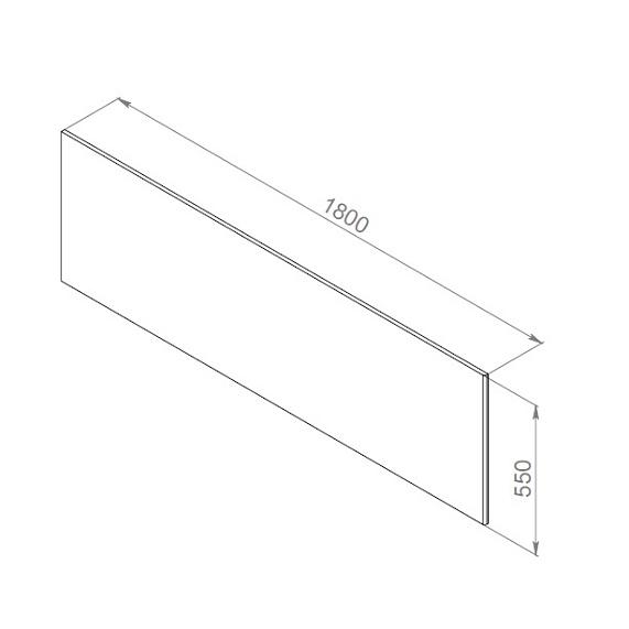 Ванна акриловая 180x80 AM.PM Inspire 2.0 W52A-180-080W-A