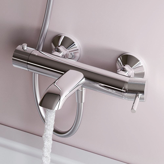 Смеситель для ванны и душа AM.PM Libre F6010000 хром-1