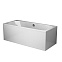 Ванна акриловая 170х75 AM.PM Above W9XA-170-075W-A белая глянцевая